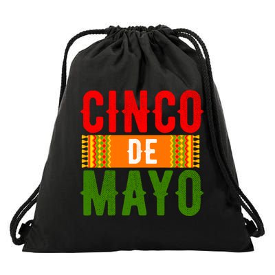Cinco De Mayo Holiday Festive Drawstring Bag