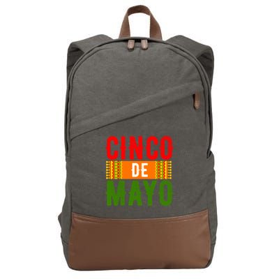 Cinco De Mayo Holiday Festive Cotton Canvas Backpack