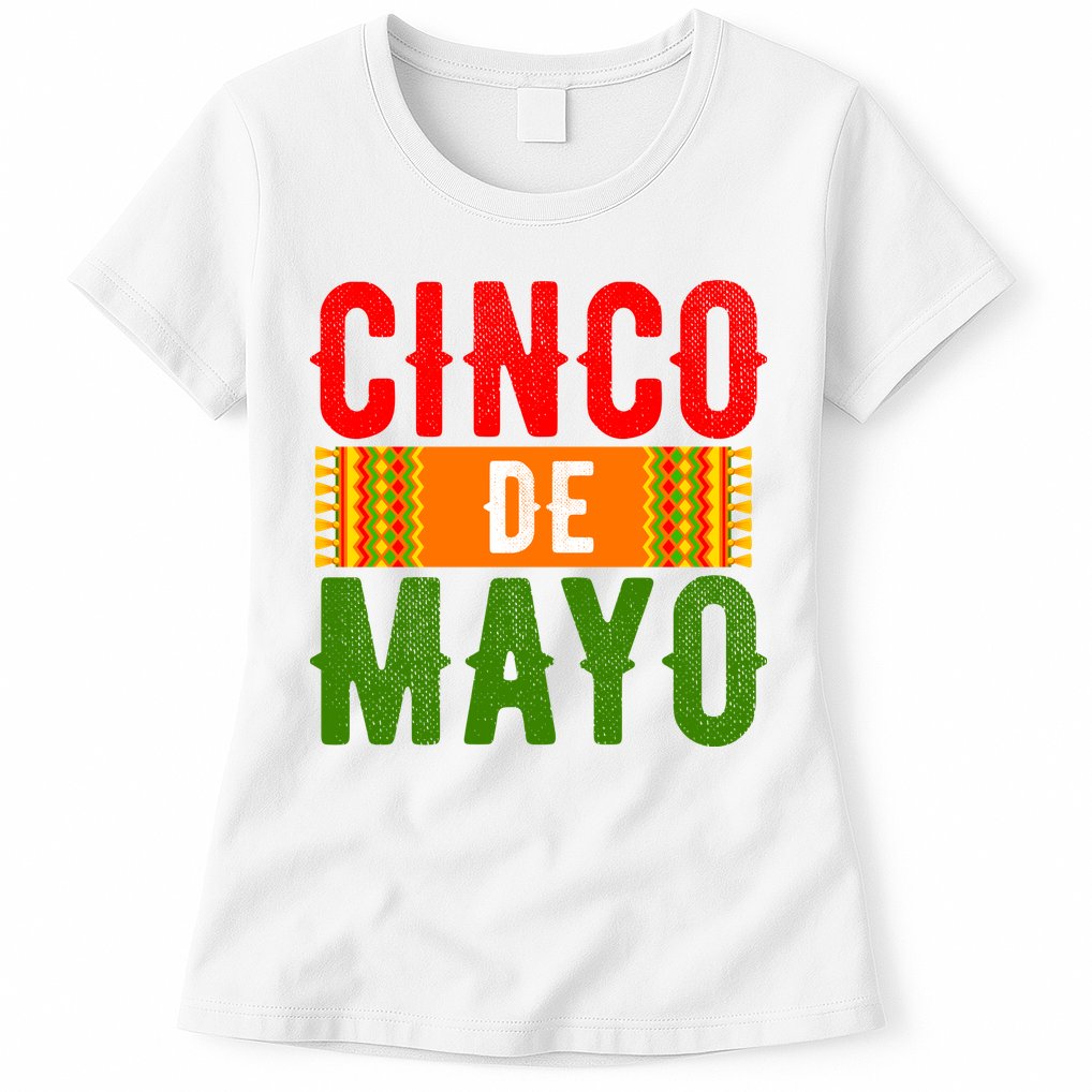 Cinco De Mayo Holiday Festive Womens T-Shirt