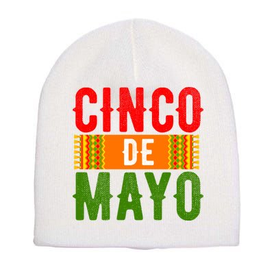 Cinco De Mayo Holiday Festive Short Acrylic Beanie