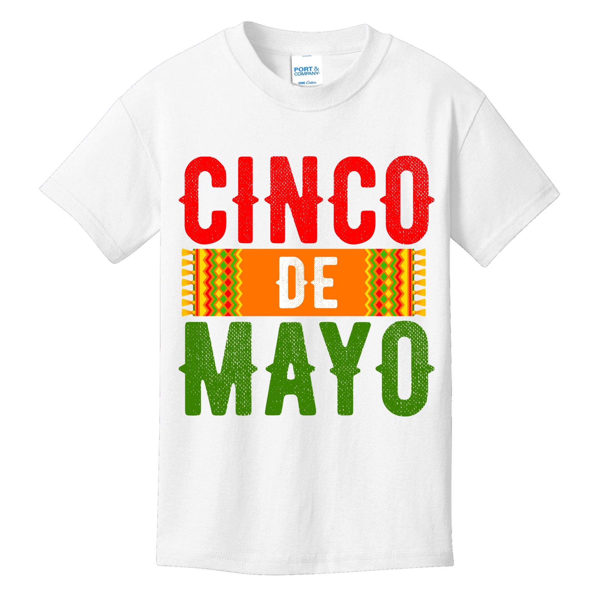 Cinco De Mayo Holiday Festive Kids T-Shirt