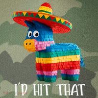 Cinco De Mayo Funny Ideas I'd Hit That Pinata  Legacy Tie Dye Trucker Hat