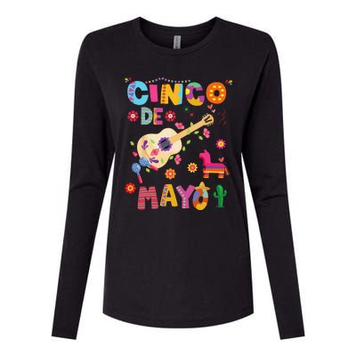 Cinco De Mayo Mexican Fiesta 5 De Mayo Womens Cotton Relaxed Long Sleeve T-Shirt