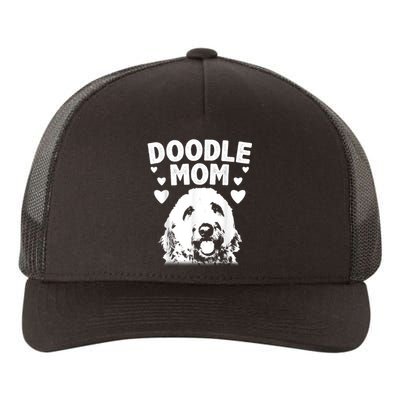 Cute Doodle Mom For Women Mama Golden Doodle Dog Owner Yupoong Adult 5-Panel Trucker Hat