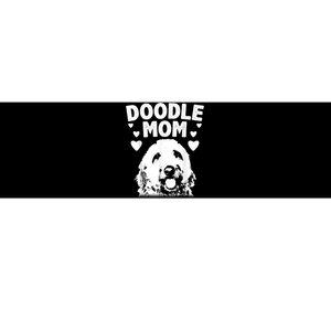 Cute Doodle Mom For Women Mama Golden Doodle Dog Owner Bumper Sticker