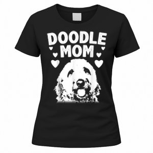 Cute Doodle Mom For Women Mama Golden Doodle Dog Owner Women's T-Shirt