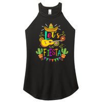 Cinco De Mayo Mexican Guitar Cactus for  Wo boy girl Women’s Perfect Tri Rocker Tank