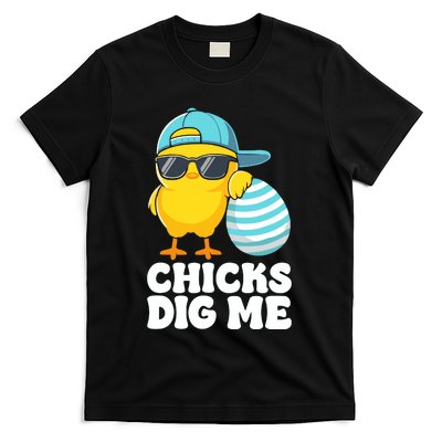 Chicks Dig Me Easter Happy Easter T-Shirt