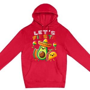 Cinco De Mayo Mexican Fiesta Premium Pullover Hoodie