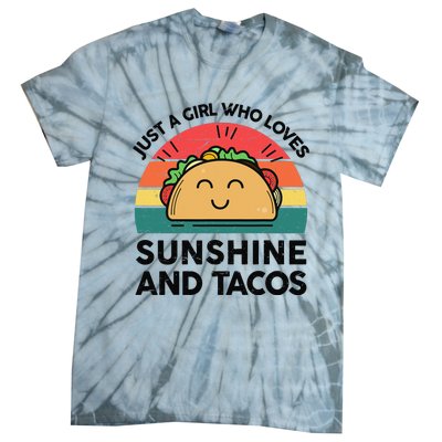 Cinco De Mayo Sunshine Taco Funny Fiesta Mexican Tie-Dye T-Shirt