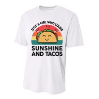 Cinco De Mayo Sunshine Taco Funny Fiesta Mexican Performance Sprint T-Shirt