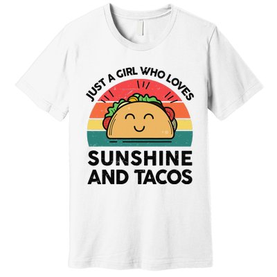 Cinco De Mayo Sunshine Taco Funny Fiesta Mexican Premium T-Shirt