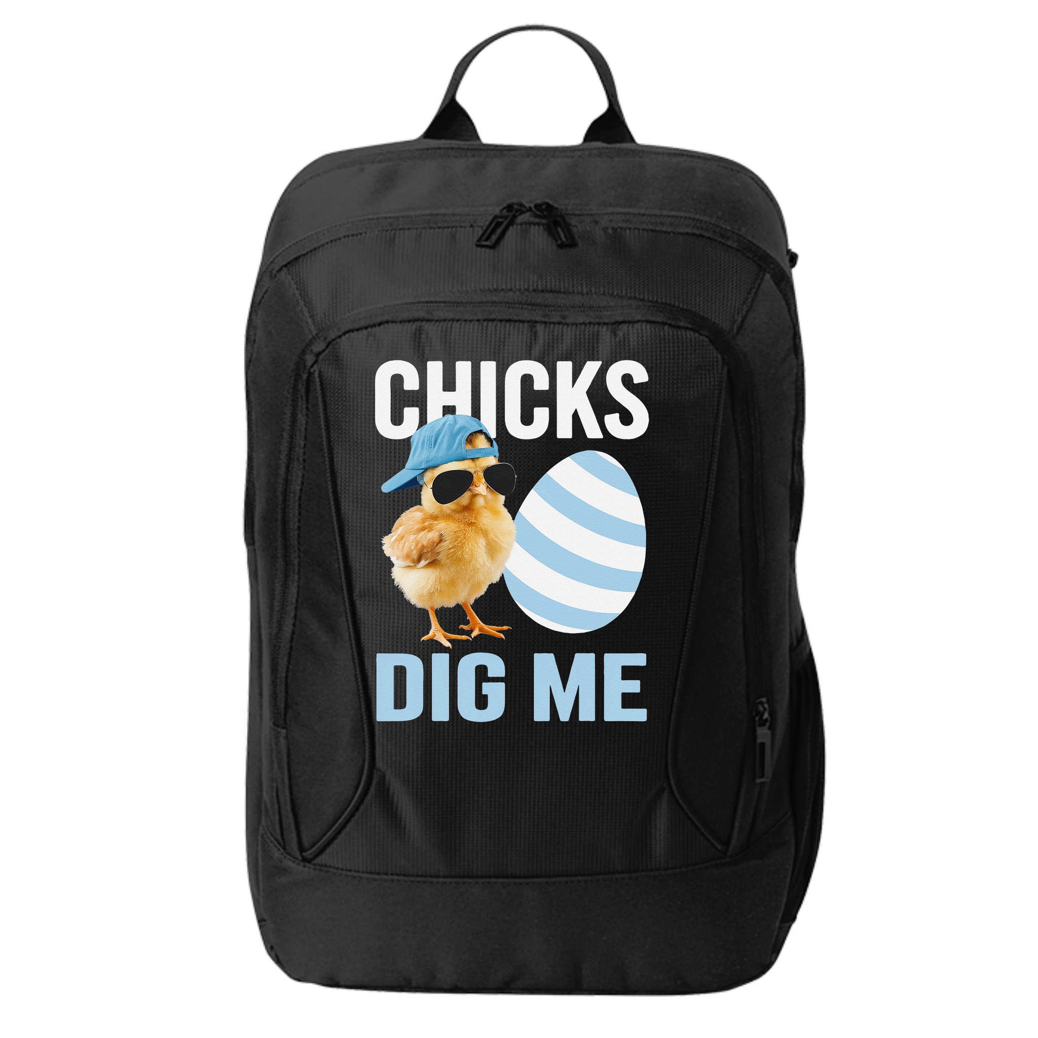 Chicks Dig Me Easter Happy Easter Funny City Backpack