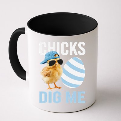 Chicks Dig Me Easter Happy Easter Funny Mug