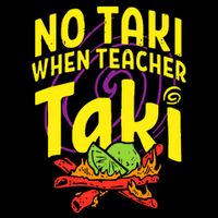 Cinco De Mayo No Taki When Teacher Funny City Backpack