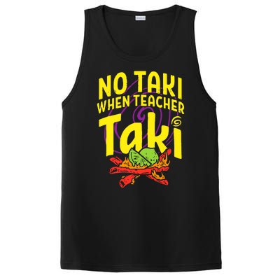 Cinco De Mayo No Taki When Teacher Funny PosiCharge Competitor Tank