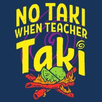 Cinco De Mayo No Taki When Teacher Funny 16 in Basic Backpack
