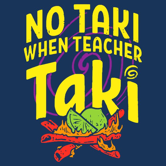 Cinco De Mayo No Taki When Teacher Funny 16 in Basic Backpack