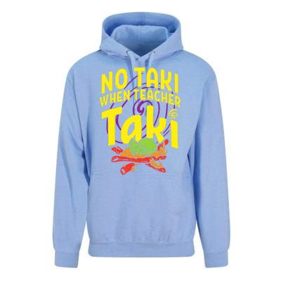 Cinco De Mayo No Taki When Teacher Funny Unisex Surf Hoodie