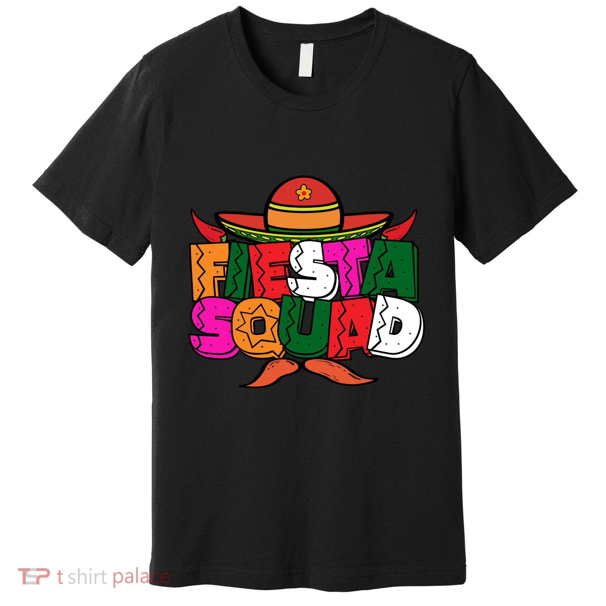 Cinco De Mayo Fiesta Squad Graphic Premium T-Shirt