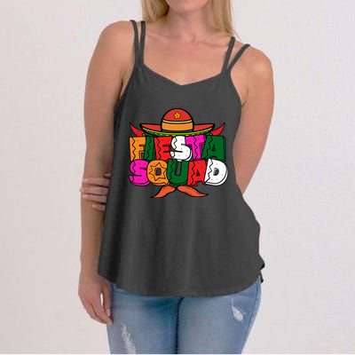 Cinco De Mayo Fiesta Squad Graphic Women's Strappy Tank