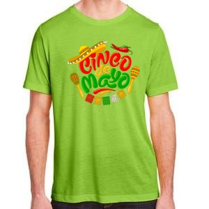 Cinco De Mayo Fiesta Celebration Adult ChromaSoft Performance T-Shirt