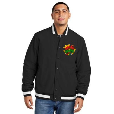 Cinco De Mayo Fiesta Celebration Insulated Varsity Jacket