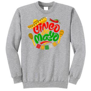 Cinco De Mayo Fiesta Celebration Tall Sweatshirt