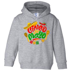 Cinco De Mayo Fiesta Celebration Toddler Hoodie