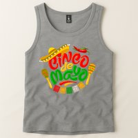 Cinco De Mayo Fiesta Celebration Tank Top