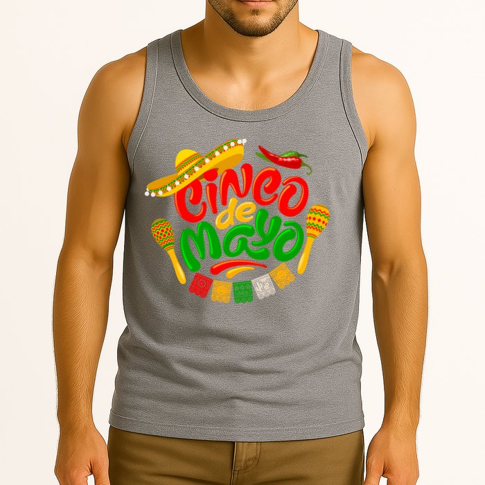 Cinco De Mayo Fiesta Celebration Tank Top