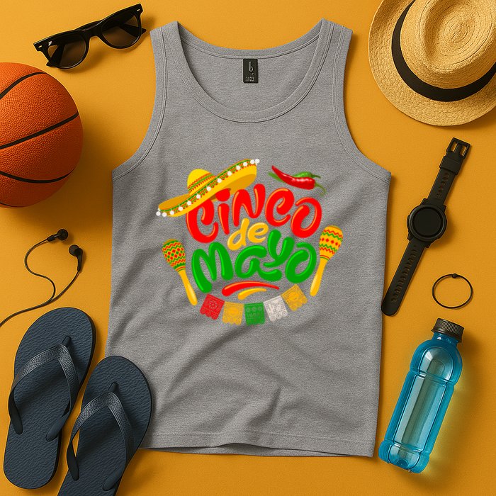 Cinco De Mayo Fiesta Celebration Tank Top