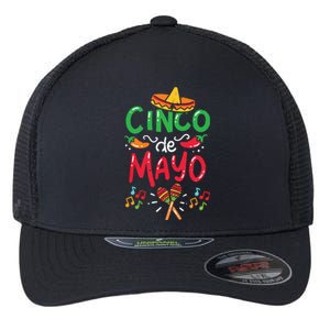 Cinco De Mayo Shirts Mexican Fiesta 5 De Mayo Flexfit Unipanel Trucker Cap