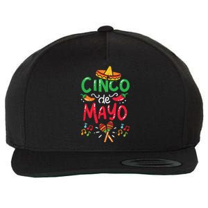 Cinco De Mayo Shirts Mexican Fiesta 5 De Mayo Wool Snapback Cap