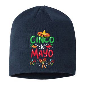 Cinco De Mayo Shirts Mexican Fiesta 5 De Mayo Sustainable Beanie