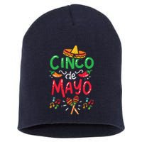 Cinco De Mayo Shirts Mexican Fiesta 5 De Mayo Short Acrylic Beanie