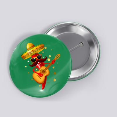 Cinco De Mayo Spicy Chili Pepper Fiesta Button