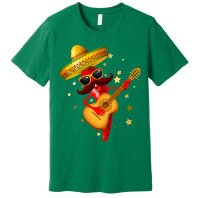 Cinco De Mayo Spicy Chili Pepper Fiesta Premium T-Shirt