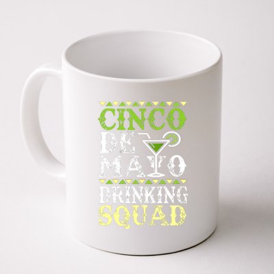 Cinco De Mayo Drinking Squad Coffee Mug