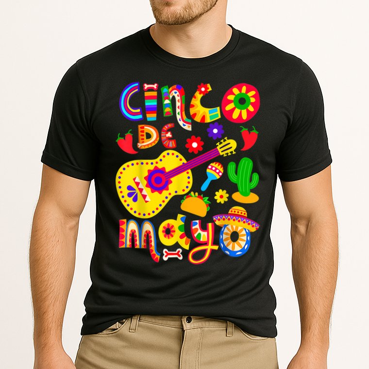 Cinco De Mayo Shirt Mexican Fiesta 5 De Mayo Cooling Performance Crew T-Shirt
