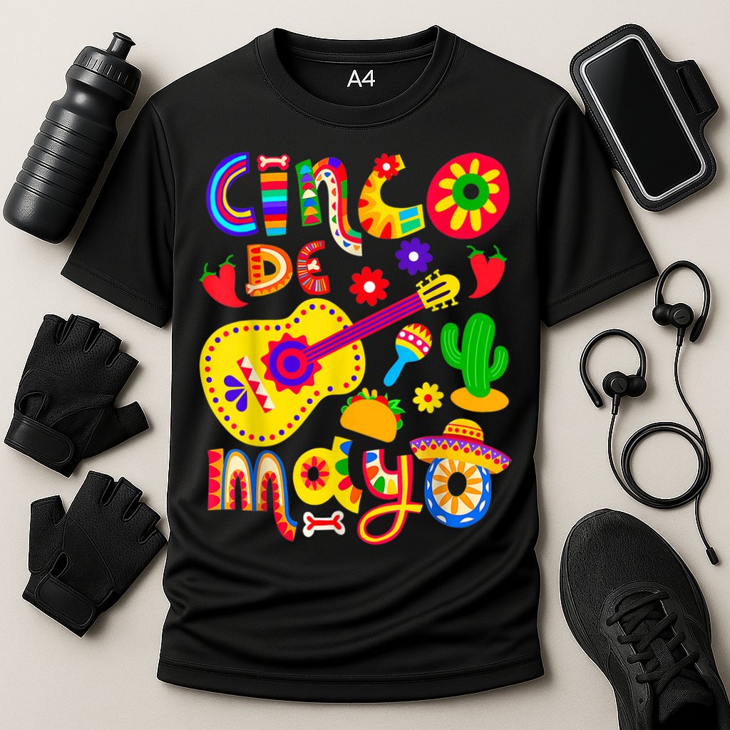 Cinco De Mayo Shirt Mexican Fiesta 5 De Mayo Cooling Performance Crew T-Shirt