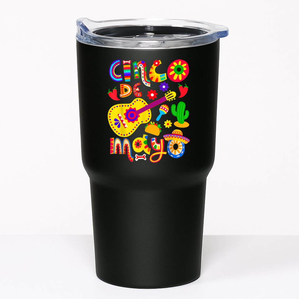 Cinco De Mayo Shirt Mexican Fiesta 5 De Mayo Tumbler