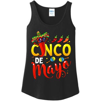 Cinco De Mayo Mexican Fiesta 5 De Mayo Ladies Essential Tank