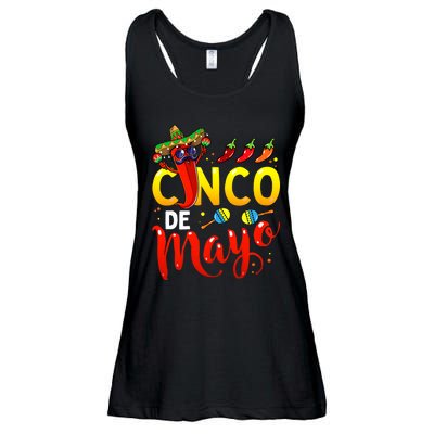 Cinco De Mayo Mexican Fiesta 5 De Mayo Ladies Essential Flowy Tank