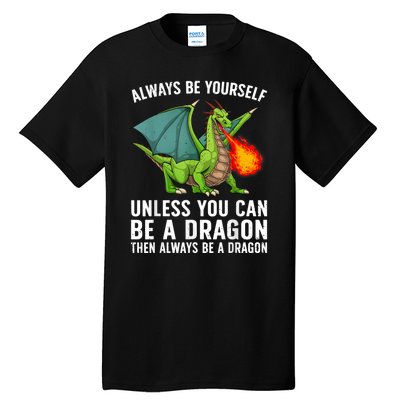 Cool Dragon Mythical Dragon Lovers Tall T-Shirt