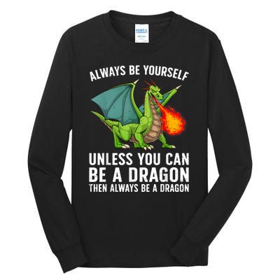 Cool Dragon Mythical Dragon Lovers Tall Long Sleeve T-Shirt