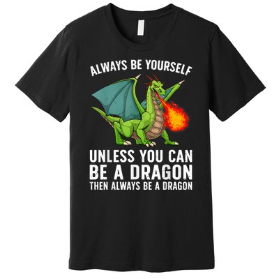 Cool Dragon Mythical Dragon Lovers Premium T-Shirt