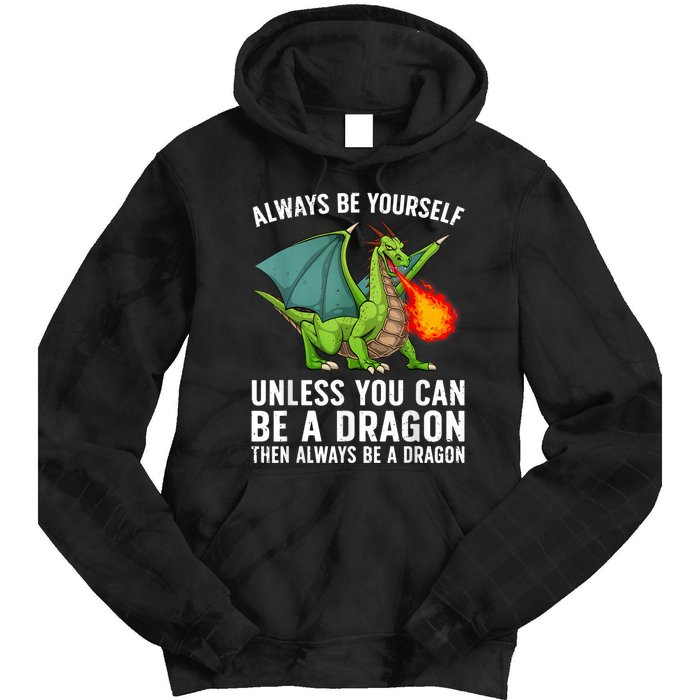 Cool Dragon Mythical Dragon Lovers Tie Dye Hoodie