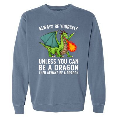 Cool Dragon Mythical Dragon Lovers Garment-Dyed Sweatshirt