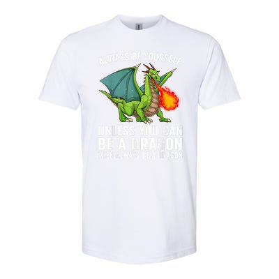 Cool Dragon Mythical Dragon Lovers Softstyle® CVC T-Shirt